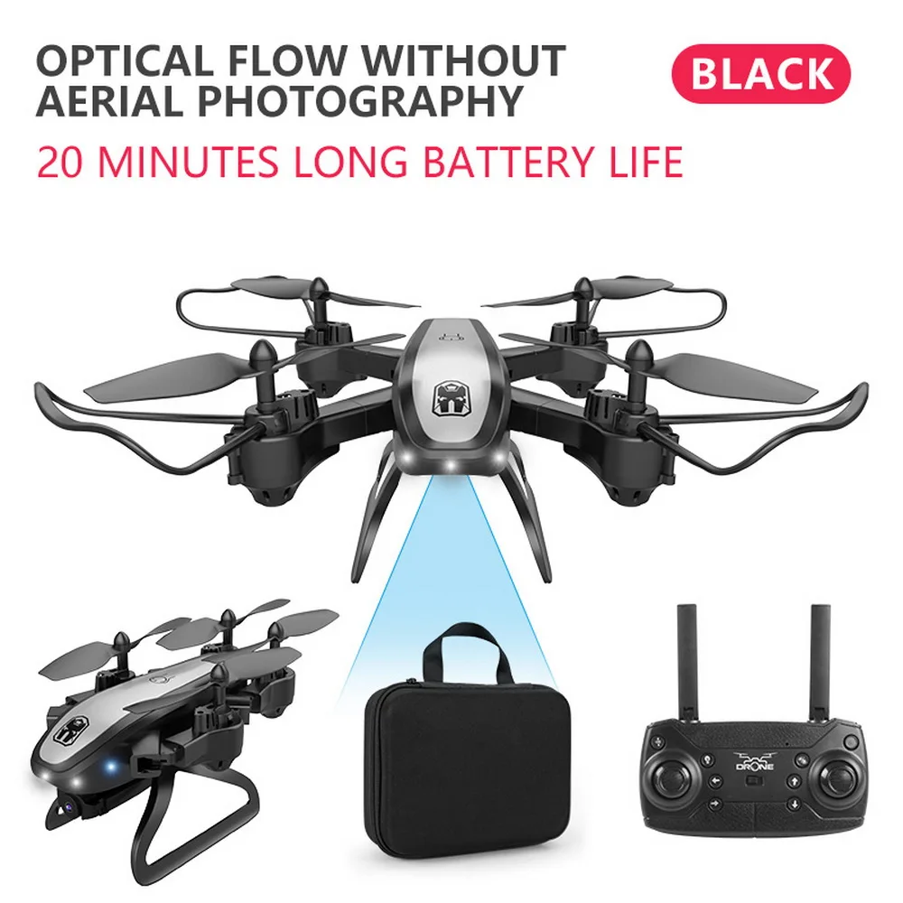 Дрон KY909 HD 4K WiFi видео live fpv Дрон светильник с потоком держать высоту четырехосный самолет одна кнопка взлет Дрон с камерой - Цвет: No camera6