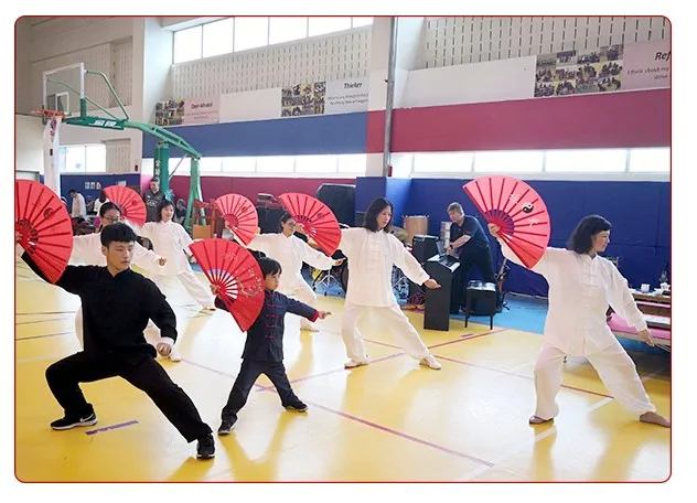 Suzakoo Tai Chi fan кунг-фу боевое искусство для занятий танцами средство представления