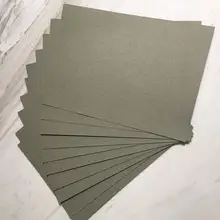 

50pcs A4 Professional jewelry hand-painted grey card paper grey card jewelry design gouache paper Light grey 160G