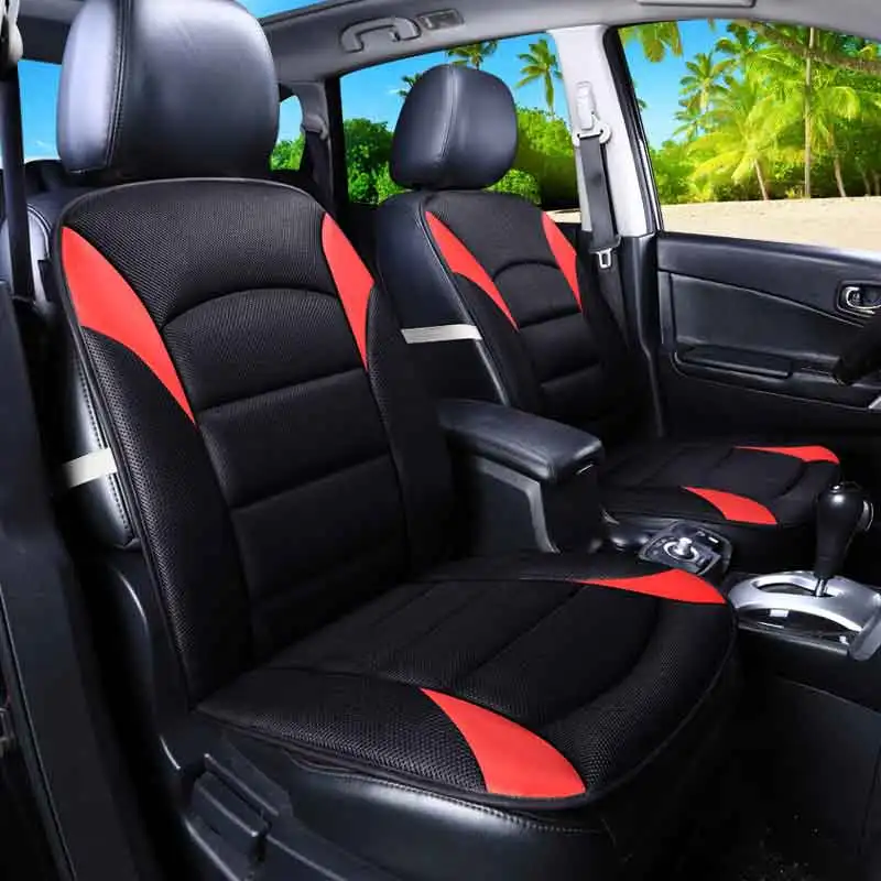 2 PCS Front row Car seat covers automotive cushion for toyota camry 40 50 corolla axio wish vitz lc200 fortuner hilux mark verso |