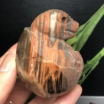 

Unique natural wood fossil crystal carved dinosaur egg quartz crystal chakra stone collection