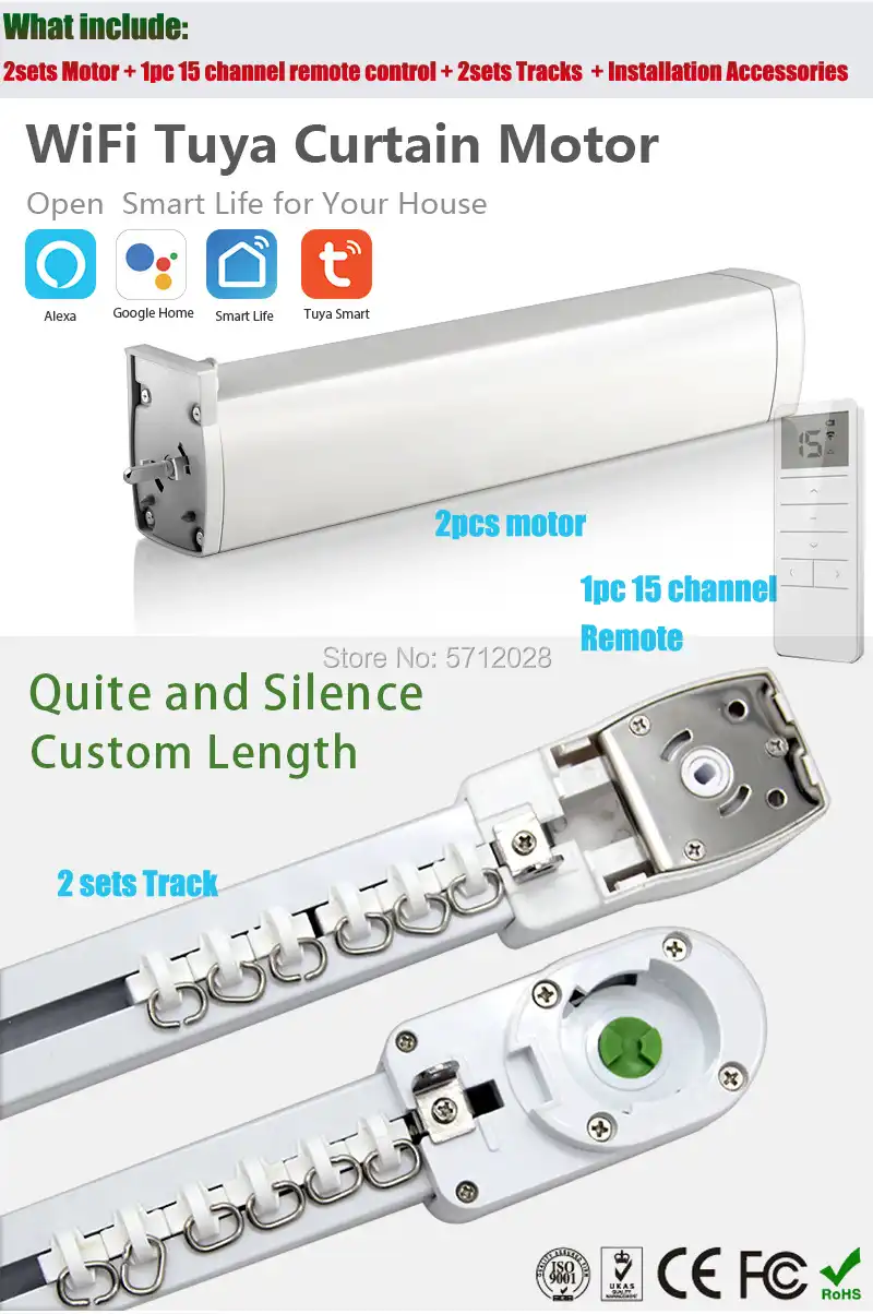 blind motor google home