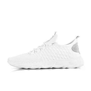 

Shoes men's trendy wild sports shoes men's white shoes net shoes casual shoes men's shoes summer breathable flying knit shoes