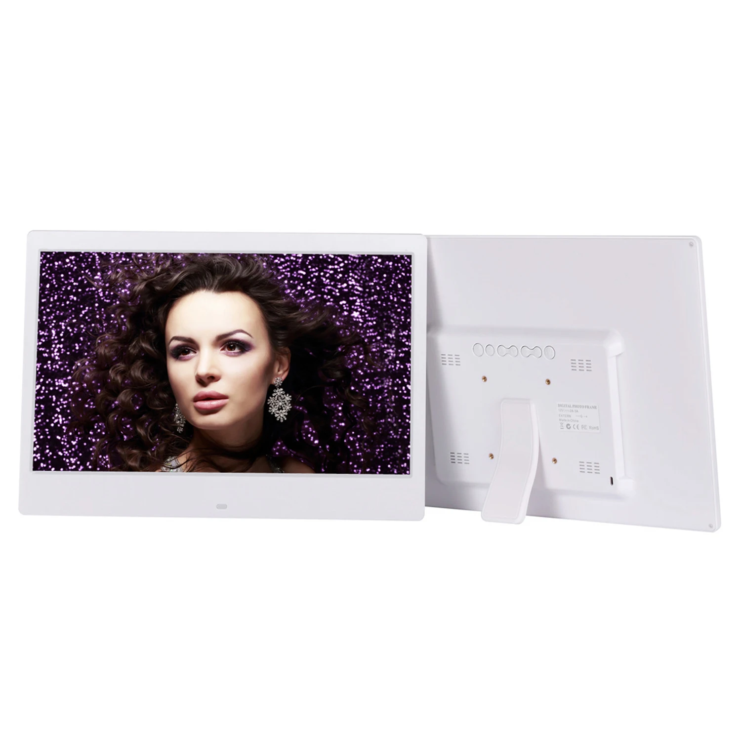 SJD-1703 17.3" Digital Photo Frame 920* 1080 HD Desktop Album MP4 Video MP3 Audio Clock Calendar Infrared Remote Control Touch