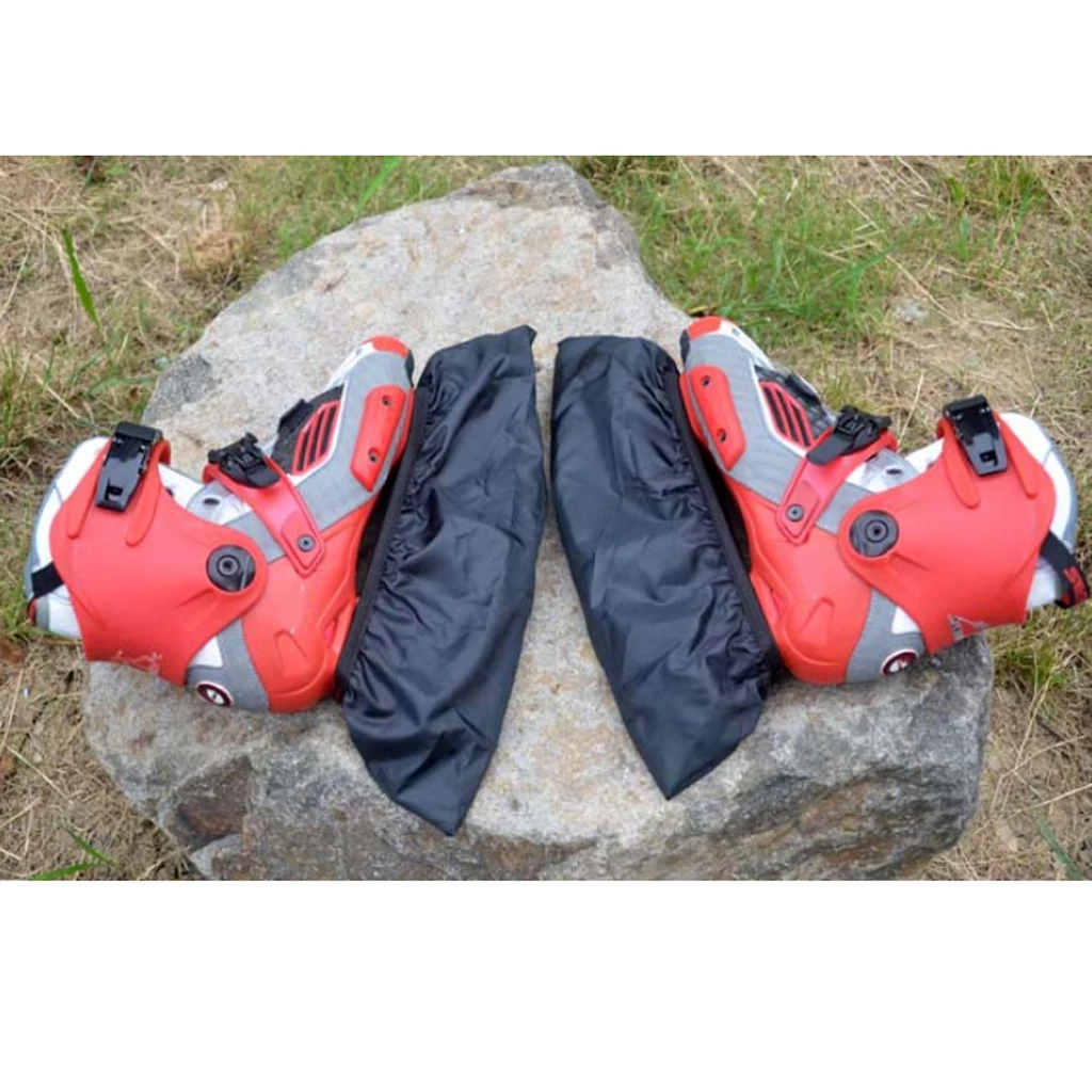 2 Pieces Kid Adult Dustproof Skating Sport Shoes Cover Black