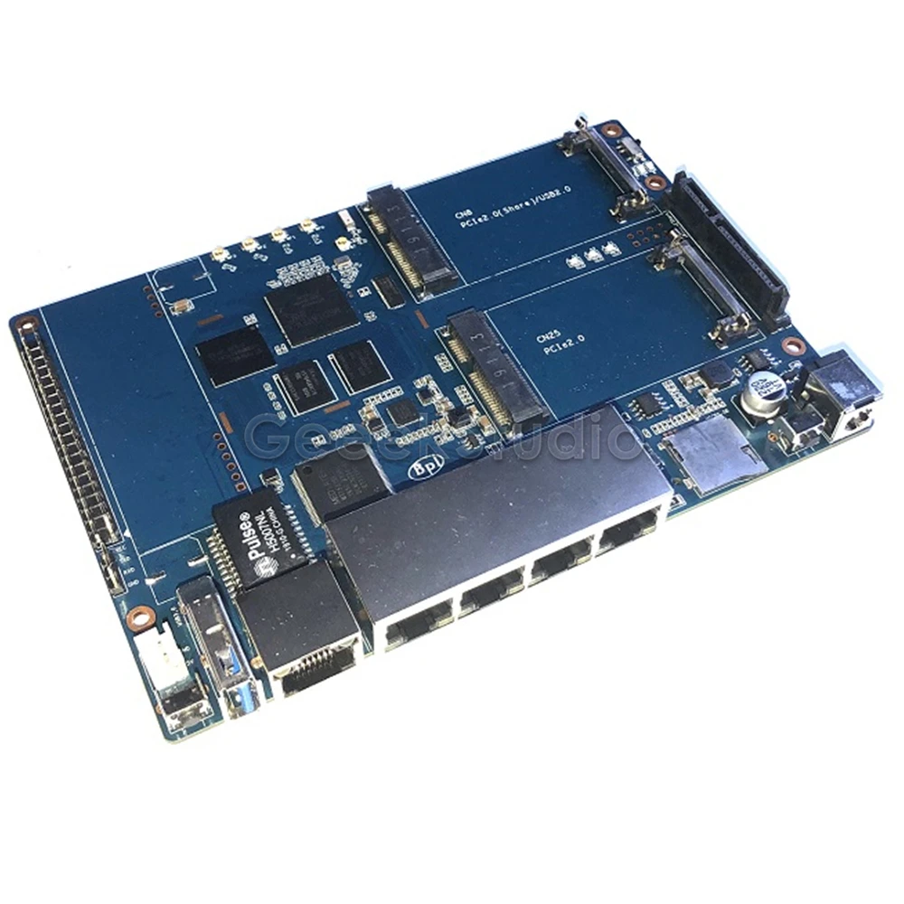 Новинка! Banana Pi R64 MT 7622 с открытым исходным кодом wifi маршрутизатор макетная плата MT7622 4 Gigabit Порты lan 1 порт Gigabit WAN 64 бит чип