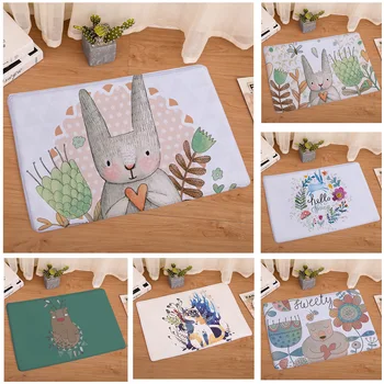 

Anti-Slip Bathroom Mat Household Door Mat Doormat for Entrance Door Kitchen Rug Washable Front Door Mat Corridor Floor Carpet