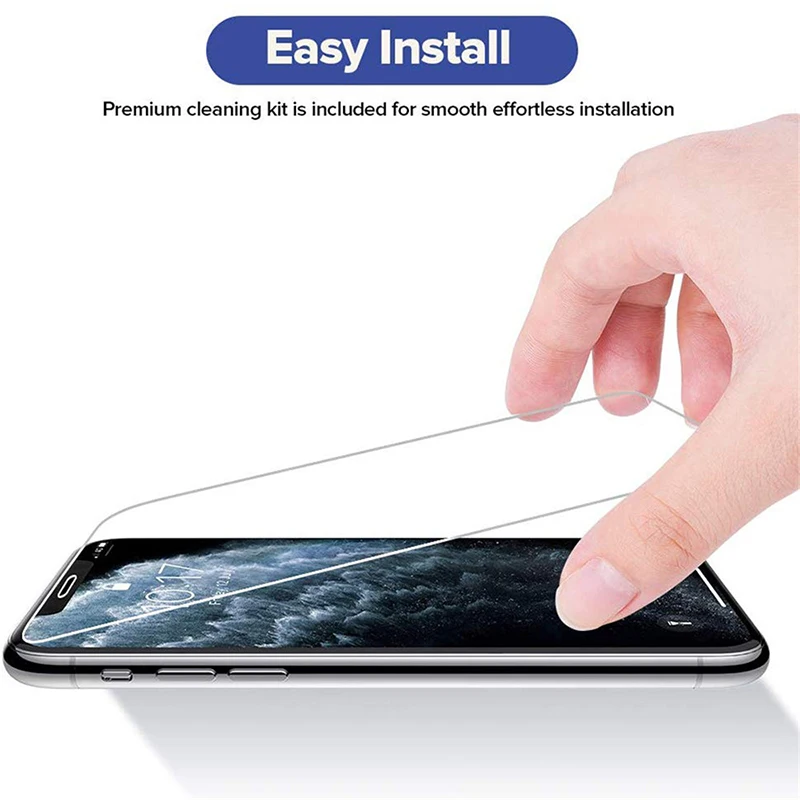 Передняя и задняя защитная пленка для iphone 11 Pro Max защита экрана закаленное стекло X