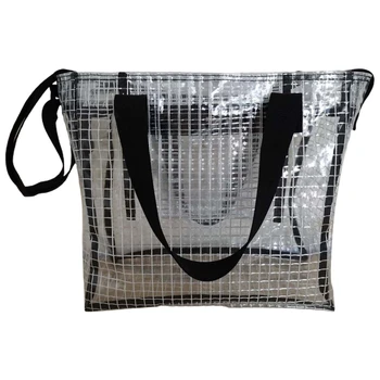 

Fashion Women PVC Anti-static Shoulder Bag Transparent Bags Satchel Handbag Messenger for Teenager Student