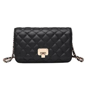 

Bag Women's 2020 New Small c k Slant Cross Chain Female Bag Korean version of versatile Single Shoulder Messenger Lady Bag