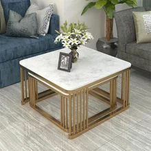 

Marble combination side table furniture журнальный столик living room end coffee table modern sofa center table square table