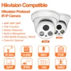 Hikvision Compatible 5MP Dome POE IP Camera 8MP Security CCTV Camera ColorVU IR 30m ONVIF H.265 P2P Plug&play Security IPC ► Photo 2/6