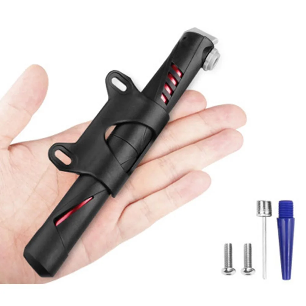 Bicycle Pump Aluminum Alloy Mountain Road Bike Pump Portable Hose Gauge Bike Tire Valve Air Inflator Cycling Accessories BC02 (10)