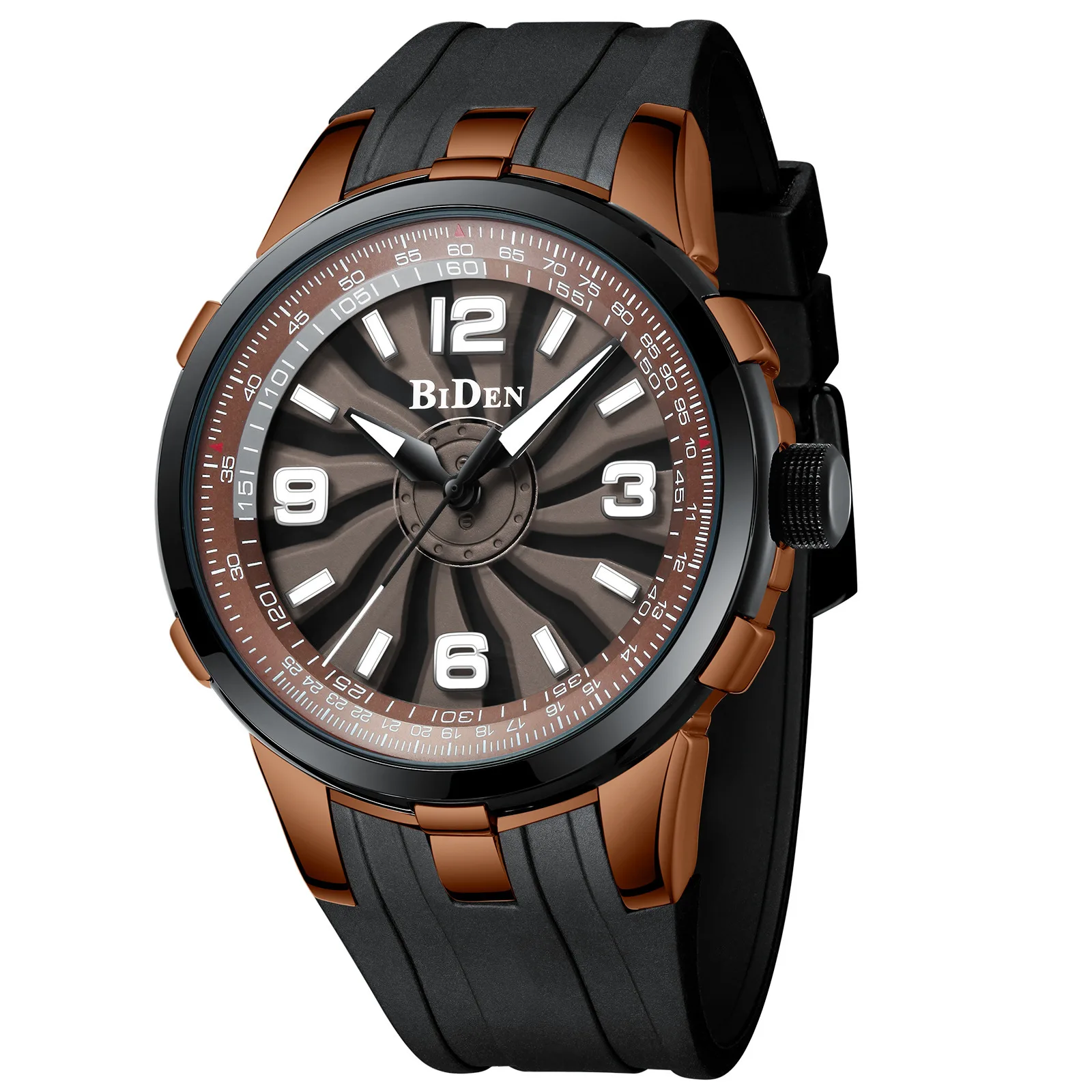 

AliExpress Biden MEN'S Watch Sports Waterproof Watch Rubber Watch Strap