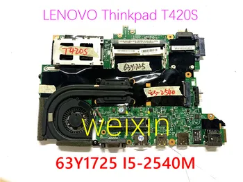 

For Lenovo Thinkpad T420S Laptop Motherboard 63Y1725 H0223-4 48.4KF58.041 MAIN BOARD I5-2540M CPU DDR3 100% Working
