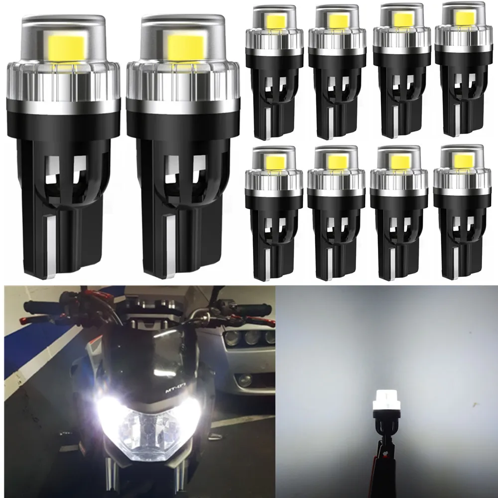 

10x W5W T10 LED Canbus For Porsche Cayenne 2 958 92A 9PA 955 957 911 panamera macan LED Interior Lights White (2002-2018)