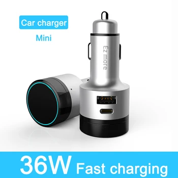 

Car Charger For Mobile phone QC 3.0 Fast USB Charger with Gesture Music control Wireless Bluetooth Connect For iphone Xiaomi