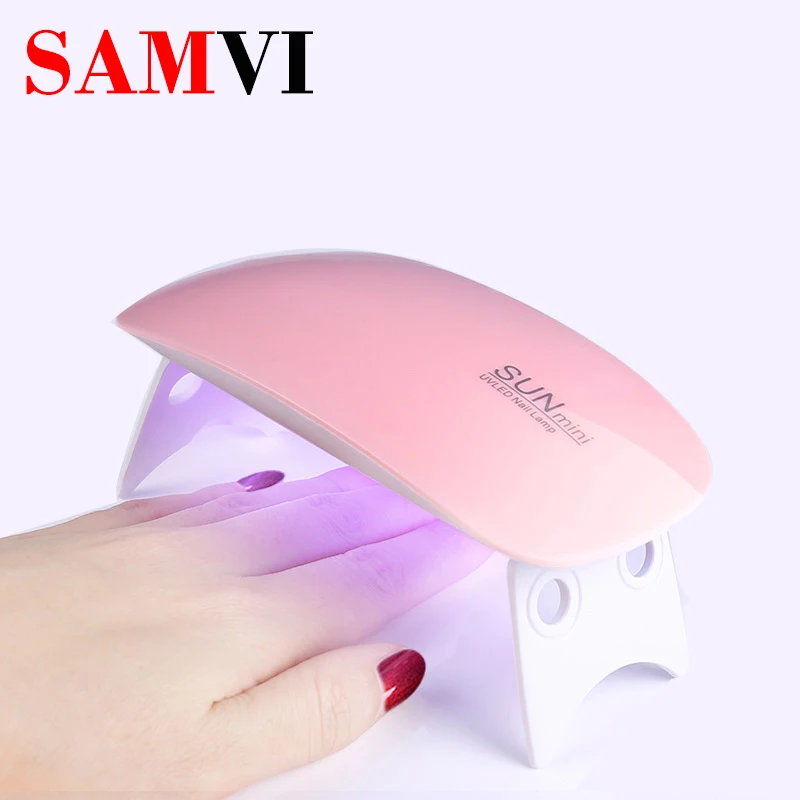 УФ-лампа SAMVI SUNmini для сушки гель-лака 6 Вт USB | Красота и здоровье