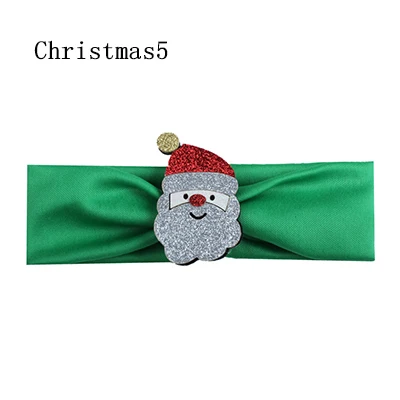 Christmas5 Рождественский обруч-украшение для волос Рождественская елка Санта Клаус тюрбан Детские вечерние рождественские украшения для маленьких девочек - Цвет: Christmas5