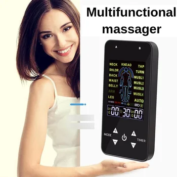 

Electrotherapy EMS Microcurrent Fitness Massager Electromagnetic Pulse TENS Physiotherapy Health tool Body Muscle Stimulator