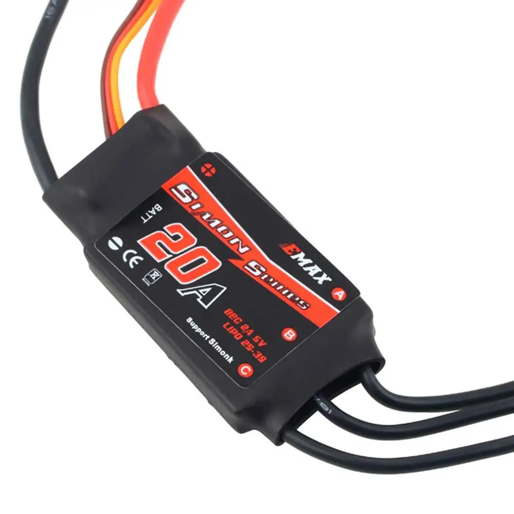 Emax Simon 20A бесщеточный ESC электронный регулятор скорости для мультикоптера Emax Simon 20A 20A бесщеточный ESC
