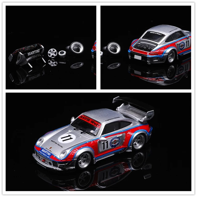 CM Model 1:64 RWB 993 Martini Racing #11 Diecast Model Car 1