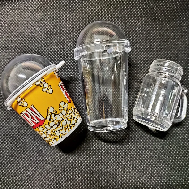 

5pcs/lot Corn Cup Drink Bottle Shaker Molds Plastic Jewelry Tools for Making Drink Cup UV Resin Epoxy Jewelry Accessories
