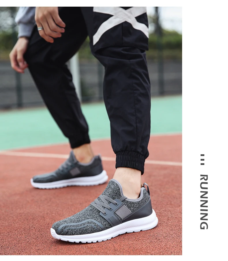 Leader Show/мужские кроссовки из сетчатого материала; уличные кроссовки Flyknit; трендовые кроссовки для мужчин; спортивная обувь для мужчин; zapatos hombre