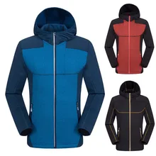 Мужская осенне-зимняя спортивная Ветровка, скалолазание, мягкая оболочка, пальто, уличная ветрозащитная верхняя одежда, верхняя одежда#3