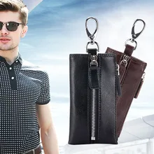 Винтажный многофункциональный автомобильный ключ кошелек Органайзер кожаный кошелек для монет карты монета держатель для ключей чехол J9
