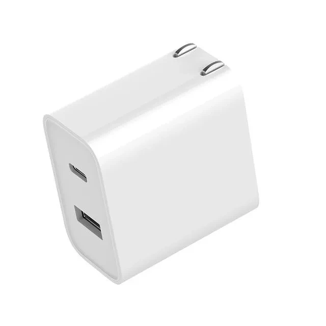 CN Plug Xiaomi USB зарядное устройство 1A1C 30 Вт(макс) умный выход PD 2,0 QC 3,0 Быстрая зарядка type-C 5V = 3A 9V = 3A 15V = 2A 12V = 2.25A type-A - Цвет: CN Plug