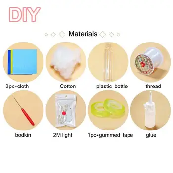 

Pendant Light Handmade Birthday Beautiful Night Light Cloud Light DIY PP Cotton Atmosphere Economic Romantic Gift