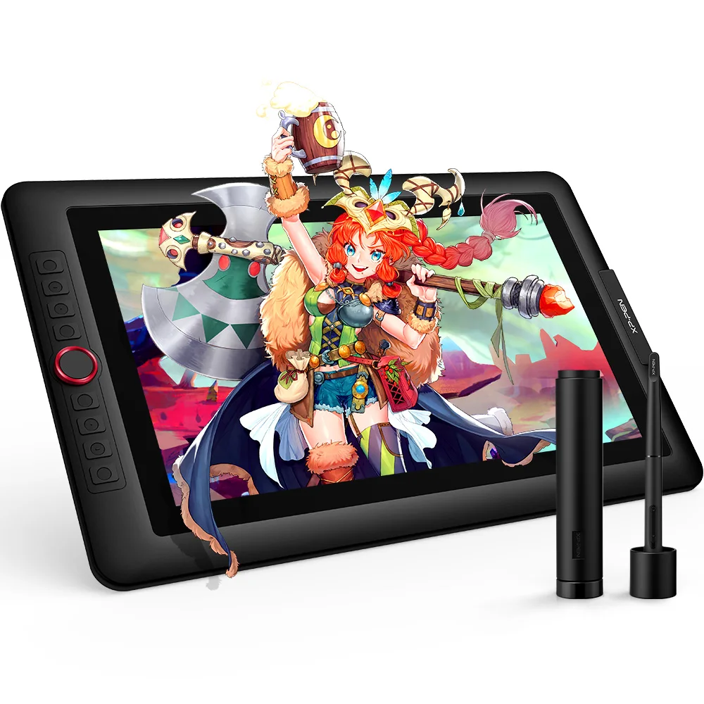 XP Pen Artist15.6 Pro Graphics tablet Drawing Digital Monitor Animation Drawing Board with 60 degrees of tilt function Art|Digital Tablets| - AliExpress