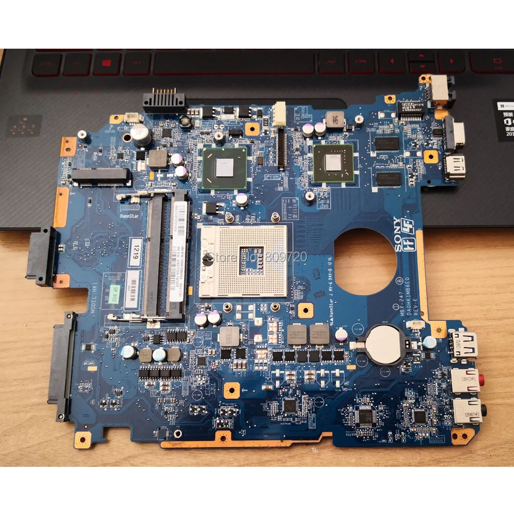 

DA0HK1MB6E0 Motherboard For Sony VPCEH MBX-247 MBX-268 MBX-269 PCG-71911M N12M-GS2-S-A1 hm65 A1827702A A1827700A