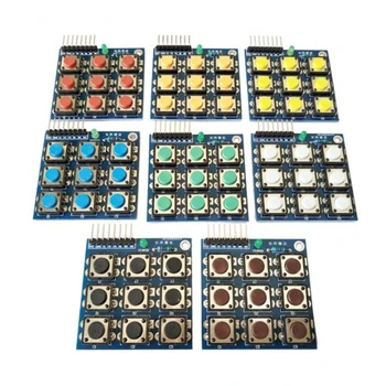 

3pcs QC028 keyboard / matrix keyboard / 3 * 3 / 3X3 keyboard / nine keys / industrial keyboard / row scan keyboard
