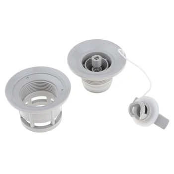 

6 Holes Air Valve Adapter Cap for Inflatable Boat Dinghy Kayak Canoe Raft 6.25 cm Top Diameter 3.7 cm Bottom Diameter