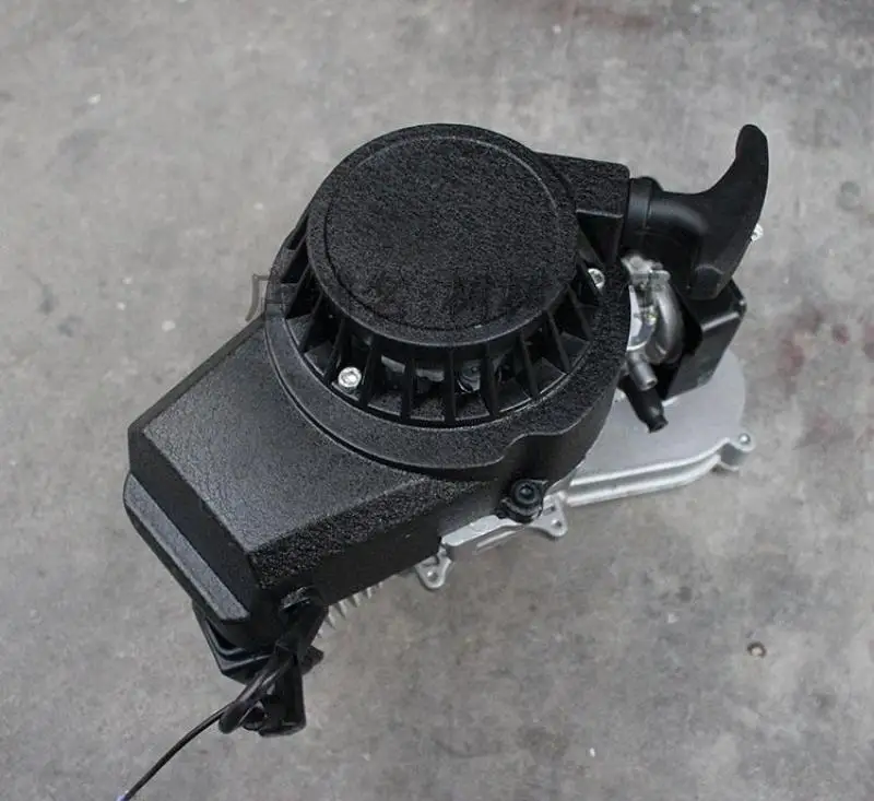 49CC two-stroke motorcycle parts engine gasoline engine gearbox for pocket bike mini scooter motorcycle