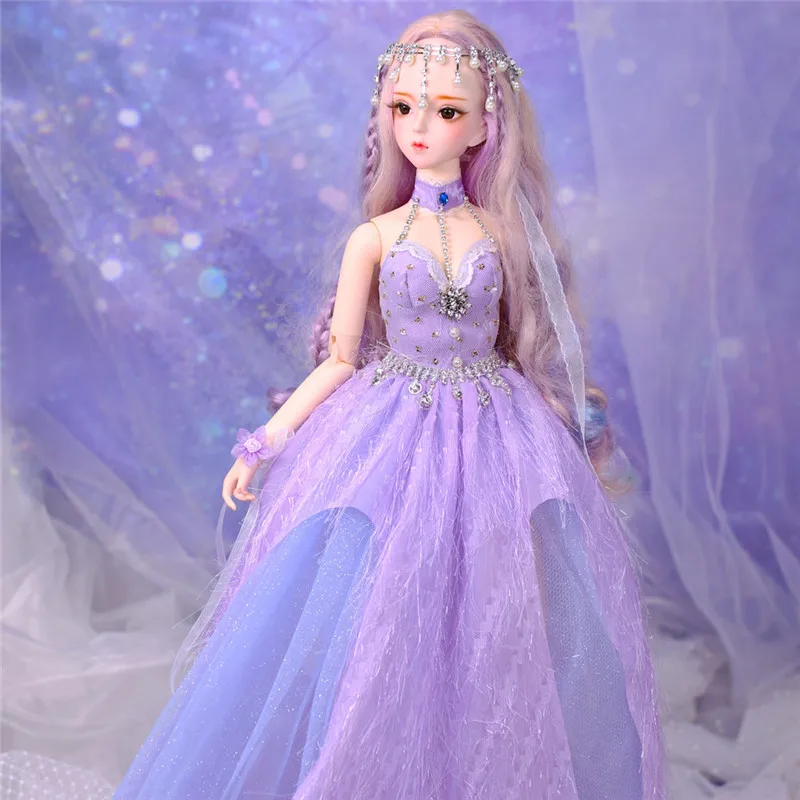 Dream Fairy 1/3 BJD кукла шарнирное тело 62 см по имени ZI YU костюм обувь и Подарочная коробка набор игрушек подарок SD кукла