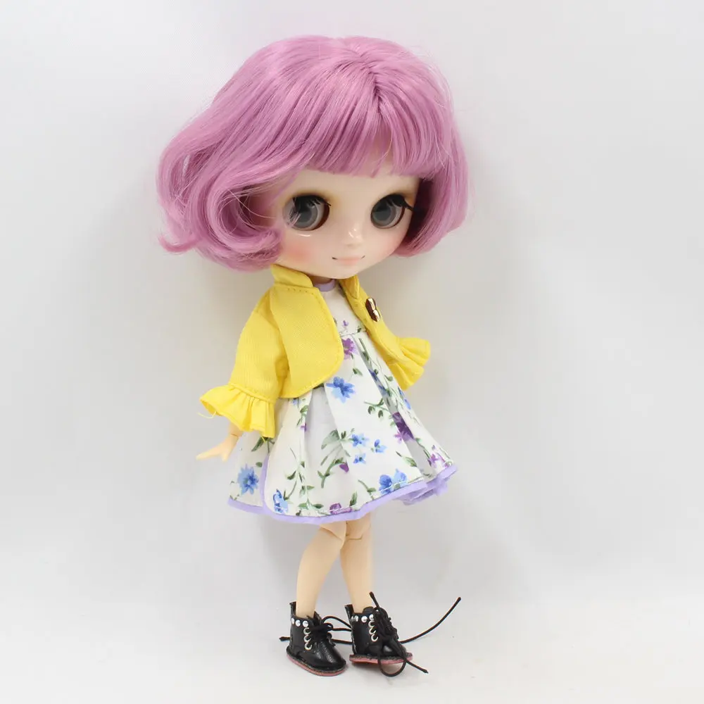 Кукла DBS blyth middie с красочными волосами прозрачное лицо тело без одежды подходит