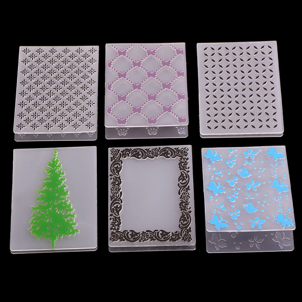 

Lychee Life DIY Star Shaped Embossing Template Creative Embossing Folders For Nail Art Printing Decoration