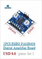 1~10PCS EGBO PAM8302A CJMCU-832 PAM8302 2,5W Einkanal-Verstärkerplatine Klasse D Modul Entwicklungsplatine Audio-Leistungsverstärker – Detail 16