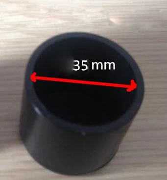 35mm 4 шт., квадратные силиконовые колпачки для ног стула, нескользящие носки для ног, защитные накладки для пола, пробки для труб, мебель, выравнивающие ножки - Цвет: 35mm