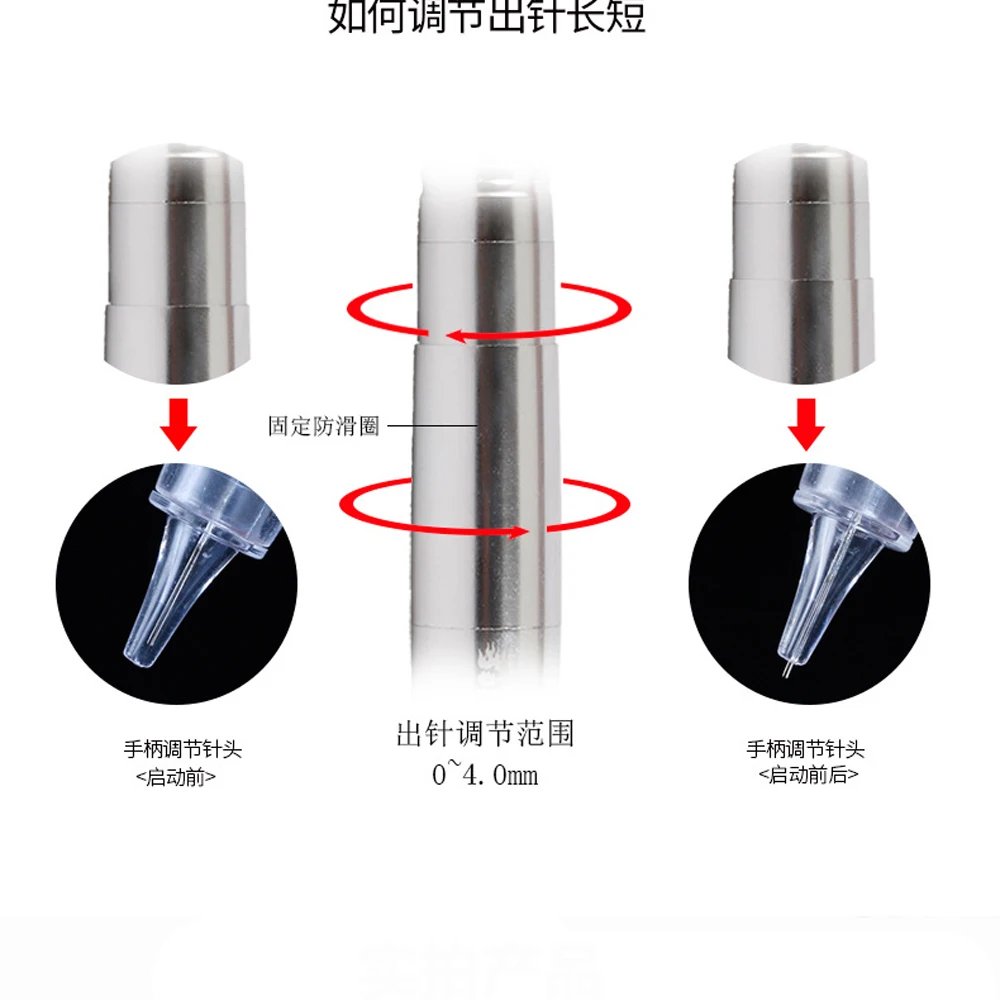 Перманентный макияж тату-картридж питание поворотная ручка для тату-педали 50 шт. картридж набор игл наборы