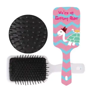 

Scalp Massage Comb Anti-static Paddle Brush Hair Styling Tool Cute Women Detangle Curly Hair Wig Detangling Hair Brush T0596
