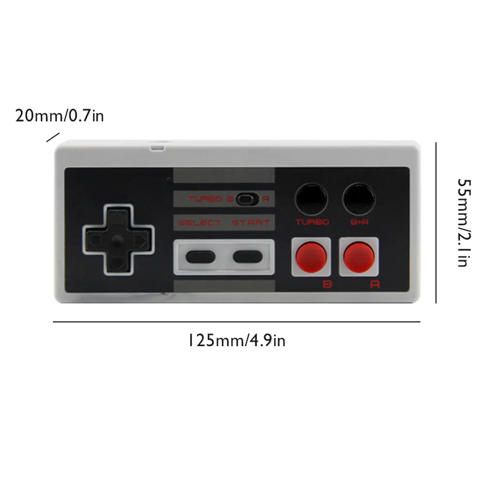 op vakantie concert Necklet Wireless Receiver Game Controller 2.4ghz Joystick Gamepad For Nintendo  Entertainment System Nes Mini Classic Edition - Gamepads - AliExpress