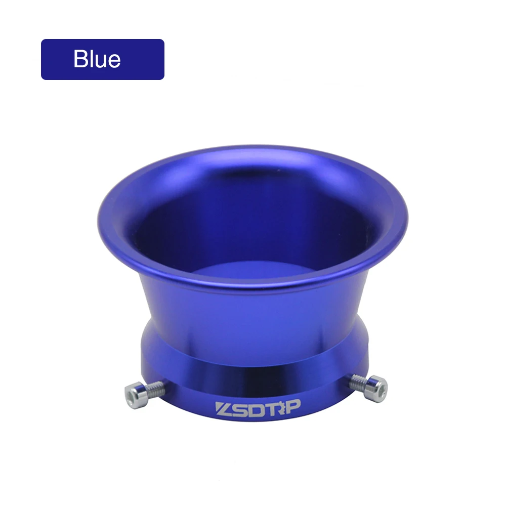 ZS Racing 55 мм PWK32 PWK34 конкурентоспособная мото модификация карбюратор воздушный фильтр чашка ветер чашка цветная чашка с рожком алюминиевый сплав - Цвет: Синий