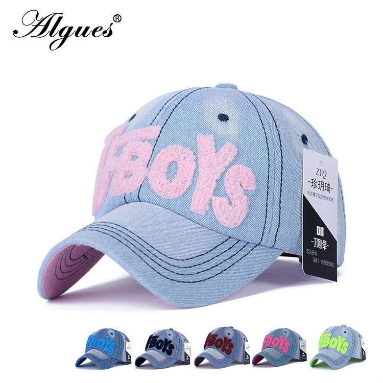 

Retro Denim Baseball Caps For Men Casual Snapback Hat Hip Hop Caps Summer Sun Hats Women Men Outdoor Adjustable Hats Letter