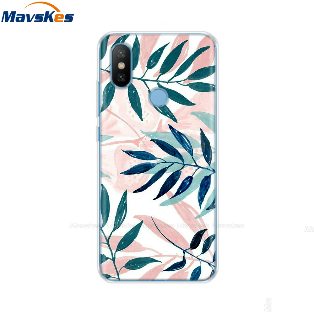 24 Силиконовый чехол для телефона для Xiaomi mi A2 Lite, чехол с рисунком, мягкая задняя крышка из ТПУ, чехол для телефона для Xiomi mi A2 mi A2 LITE, бампер - Цвет: 24