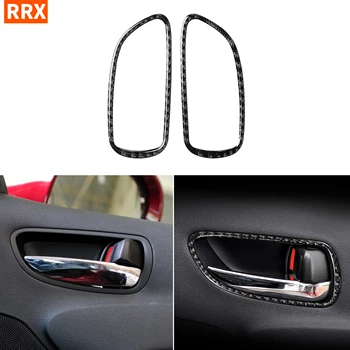 

For Lexus IS250 300 350C 2006-2012 Carbon Fiber Inner front rear Door Handle Wrap Hand Pull Frame Decals Cover Sticker Strips