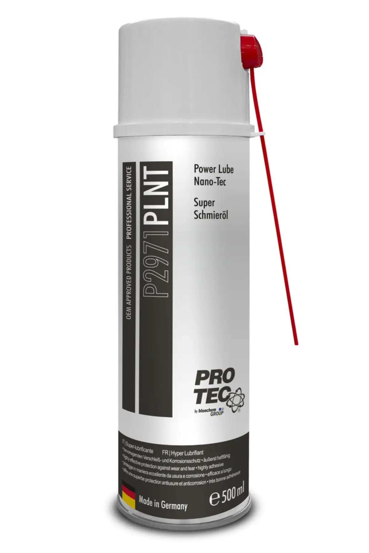 Nano Super-Lubrificante Spray 500Ml | Catena, Corda, Bobina, Cuscinetto Lubrificante